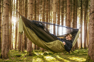 We Created The World's First Mosquito Net Hammock